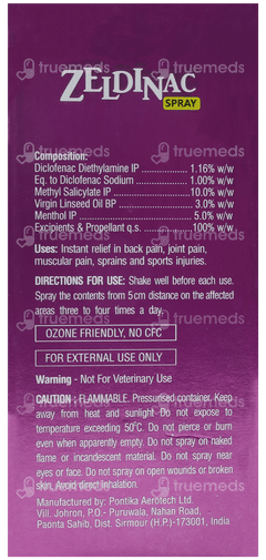 Zeldinac Spray 55Gm